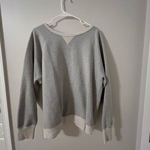 Gray champion crewneck